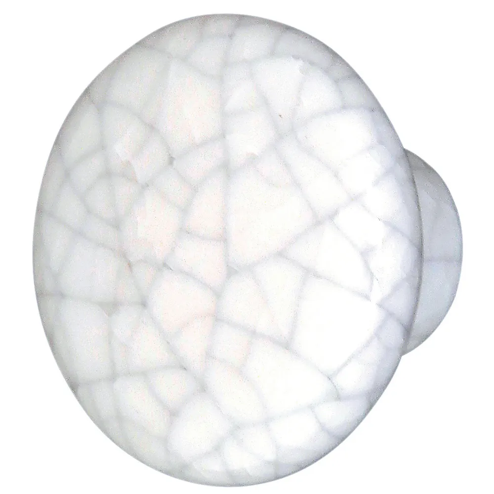 Buton pentru mobila, portelan, ivoire, model mozaic, M 485.20.100