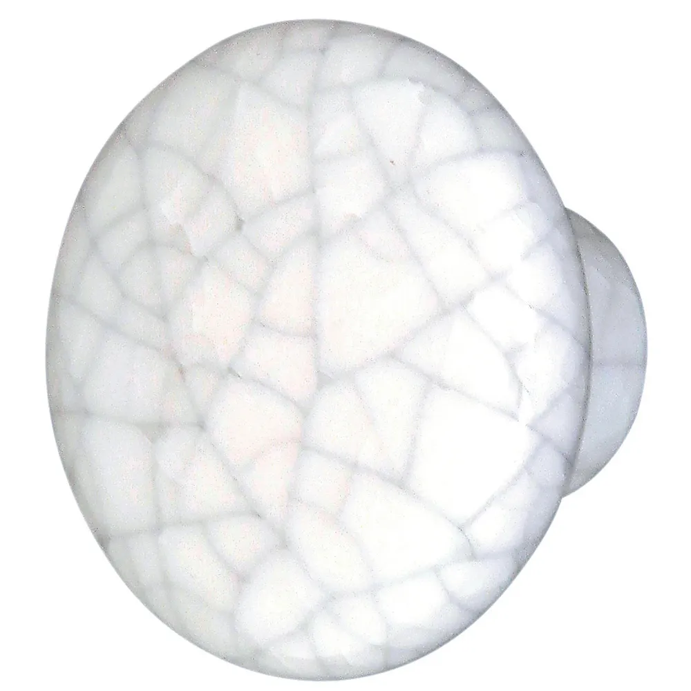 Buton pentru mobila, portelan, ivoire, model mozaic, M 485.20.100
