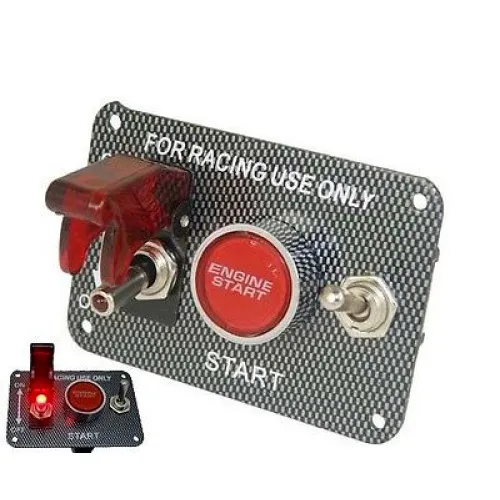 Buton pornire cu cablaj si releu RACING