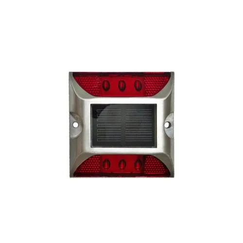 Buton reflectorizant stradal cu LED si incarcare solara