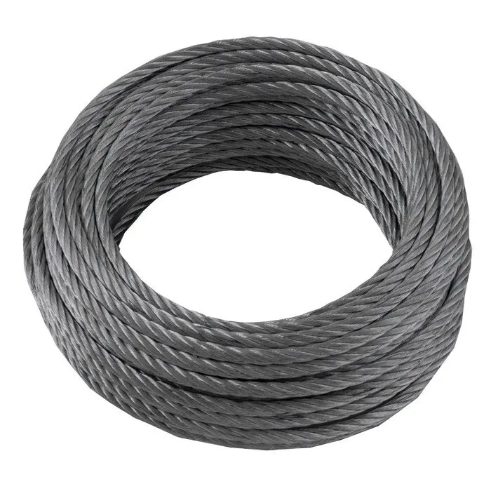 Cablu comercial, din otel zincat, pentru ancorare usoara, Cablero, greutate maxima 32 kg, colac 25 m x 2 mm / bucata