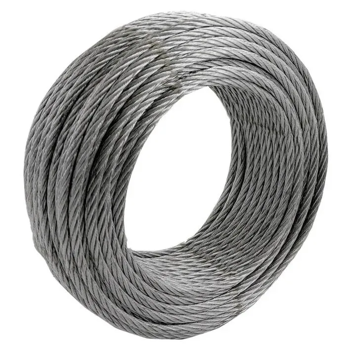 Cablu comercial, din otel zincat, pentru ancorare usoara, Cablero, greutate maxima 65 kg, colac 100 m x 3 mm / bucata