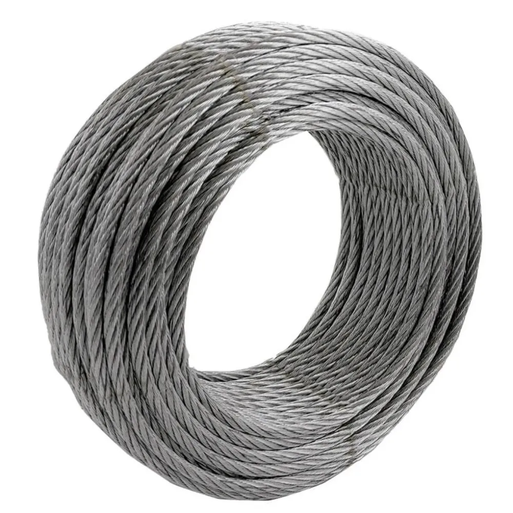 Cablu comercial, din otel zincat, pentru ancorare usoara, Cablero, greutate maxima 65 kg, colac 50 m x 3 mm / bucata