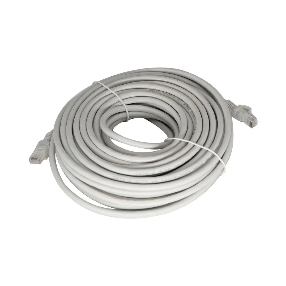 Cablu date UTP, CAT6, 15 m, PVC, gri
