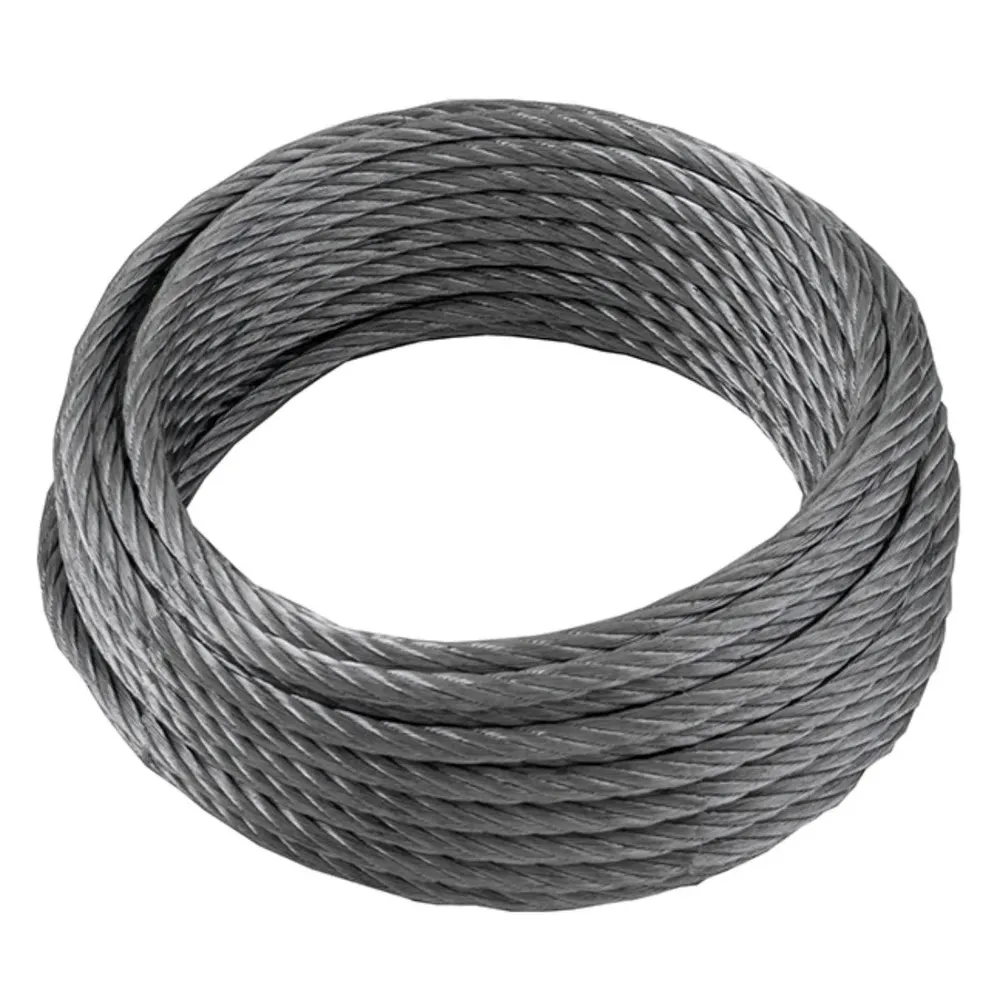 Cablu de ancorare Cablero, otel zincat, 15m x 6mm, greutate maxima 200kg
