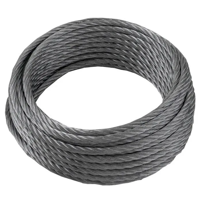 Cablu din otel zincat, 10m x 6mm, greutate maxima 200kg