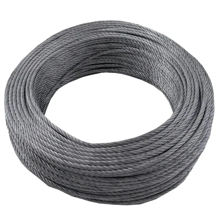 Cablu din otel zincat, 50m x 2mm, greutate maxima 32kg, pentru ancorare usoara