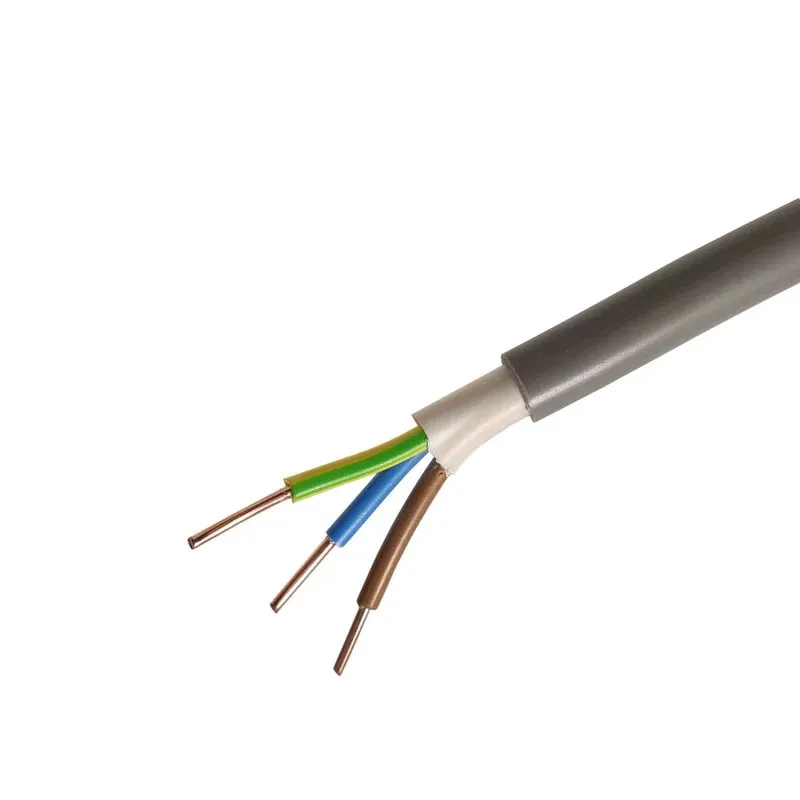Cablu electric CYY-F, 3 x 1.5 mm², 100 m, gri