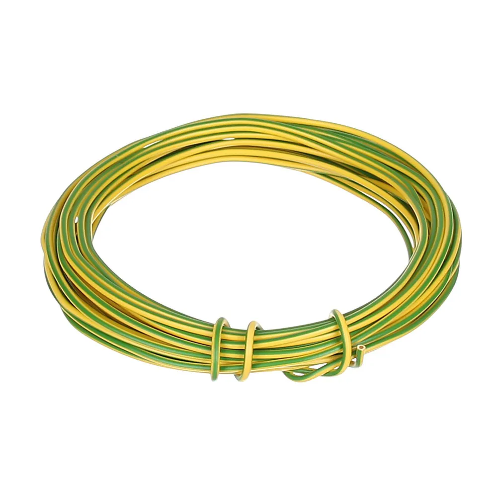Cablu electric H07V-U 1.5 mm, 10 m, verde/galben