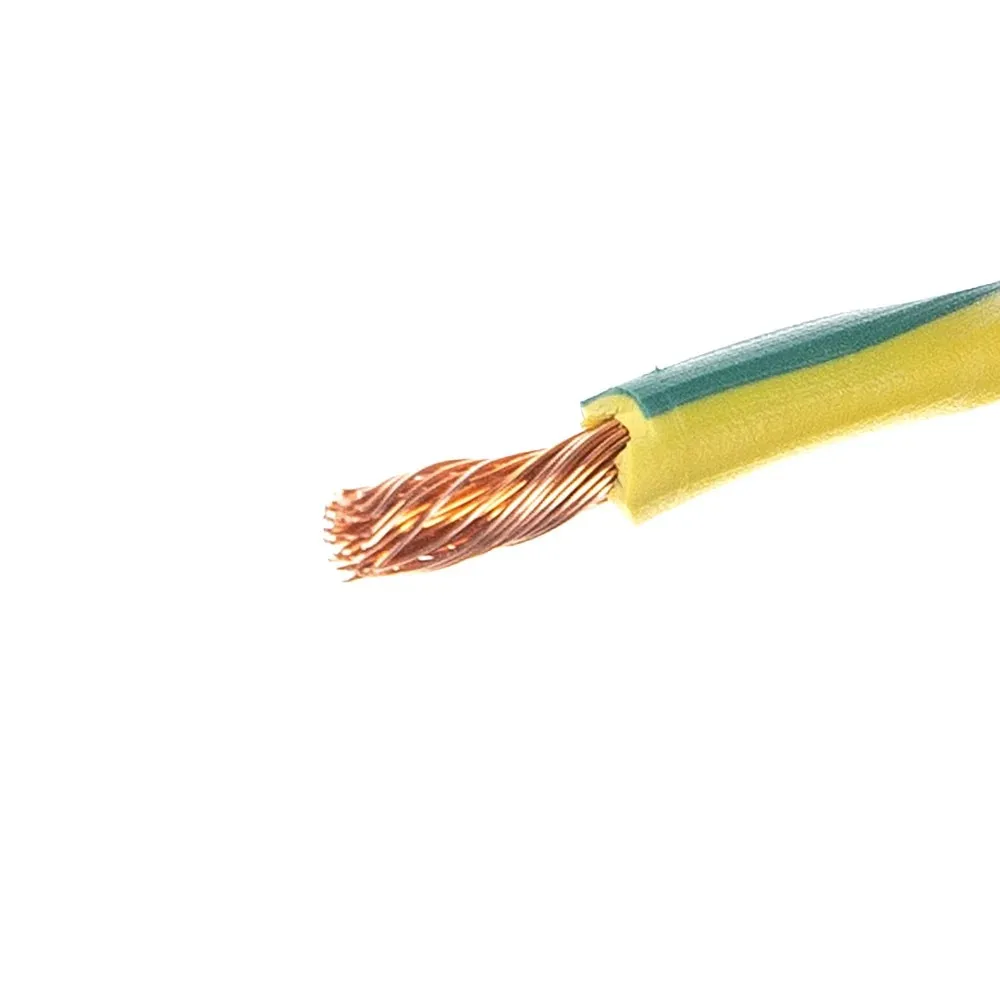 Cablu electric MYF, H07V-K, 2.5 mm², 25 m, verde/galben