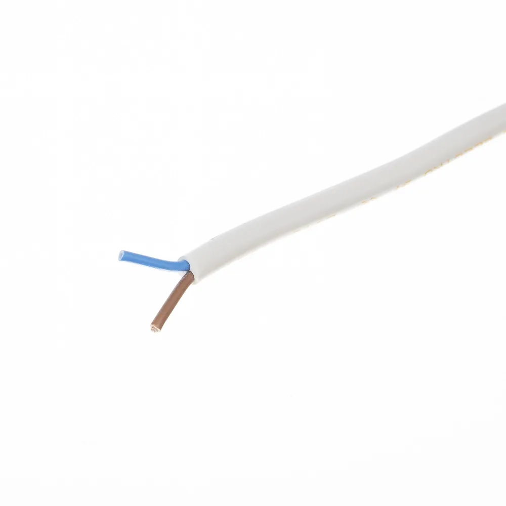 Cablu electric MYYM, H05VV-F, 2 x 2.5 mm², alb, la metru
