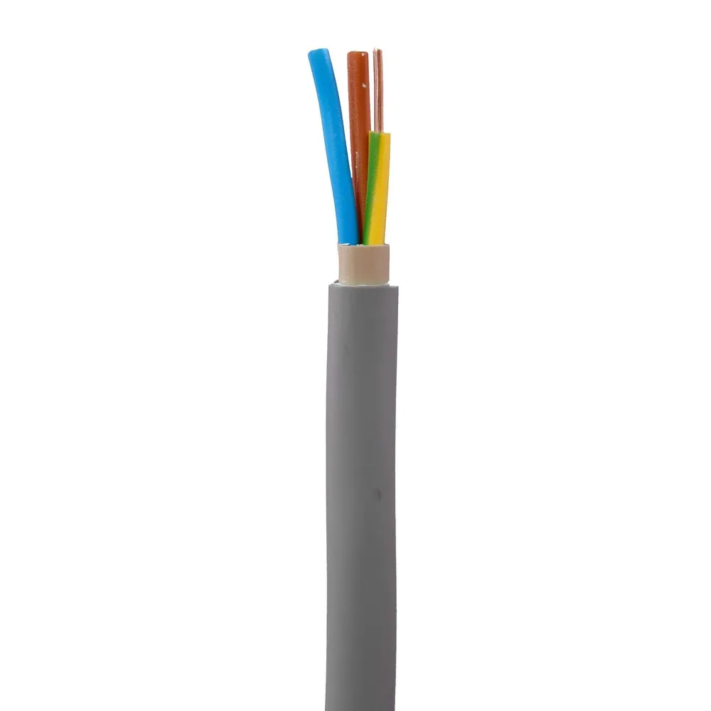 Cablu electric NYM-J, 3X2.5 mm², 50 m, gri