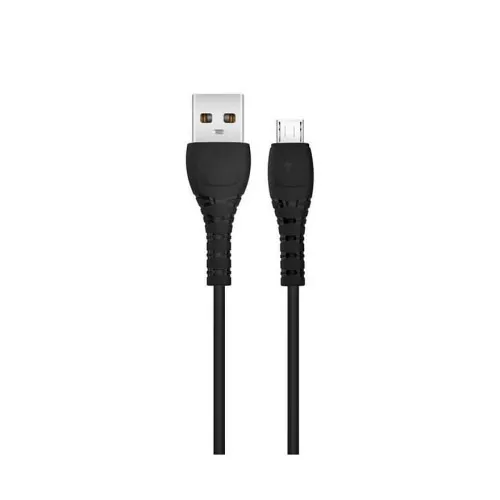 Cablu incarcare 3A Quick Charge si transfer date USB-A la Micro USB 1 m negru