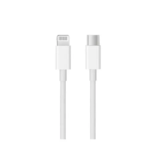 Cablu incarcare si transfer date Type C la Lightning compatibil iPhone alb 1 m — imaginea 2
