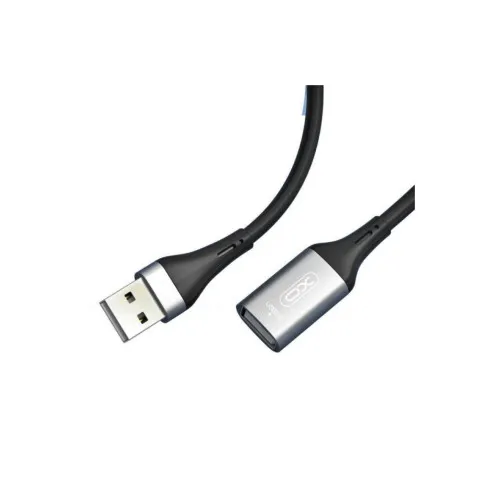 Cablu prelungitor XO USB 2.0 USB-A tata la USB-A mama 3 m negru — imaginea 2