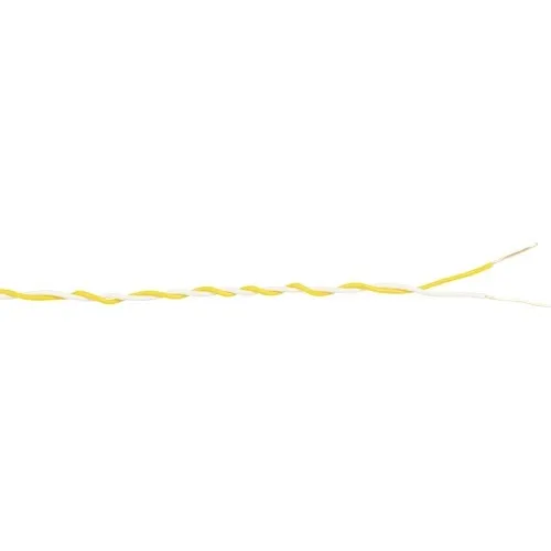 Cablu sonerie Y 2x0, 6 mm² galben/alb, inel 20m