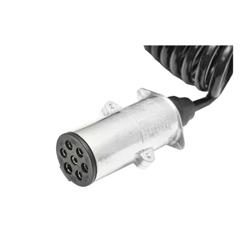 Cablu spiral electric remorca auto camion 7 pini 2.6m tata tata Breckner Germany — imaginea 3
