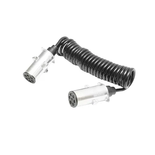 Cablu spiral electric remorca auto camion 7 pini 2.6m tata tata Breckner Germany — imaginea 2