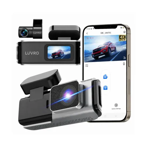 Camera auto dubla LUVRO S6 4K Ultra HD cu WiFi si camera spate Cod: LUVRO S6 — imaginea 2