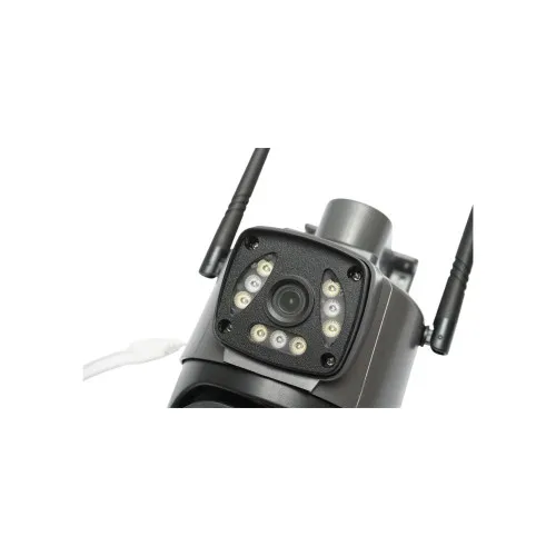 Camera de supraveghere lentila duala 4MP 1080P P2P WiFi 2.4GHz PTZ detectie umana V380 Pro — imaginea 5