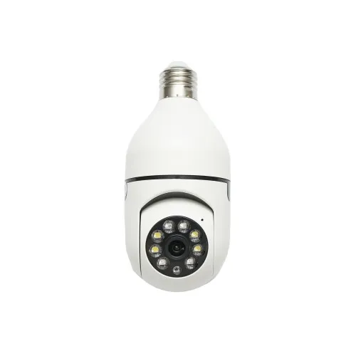 Camera supraveghere WiFi tip bec E27 PTZ 1080P cu senzor miscare si aplicatie YIIoT