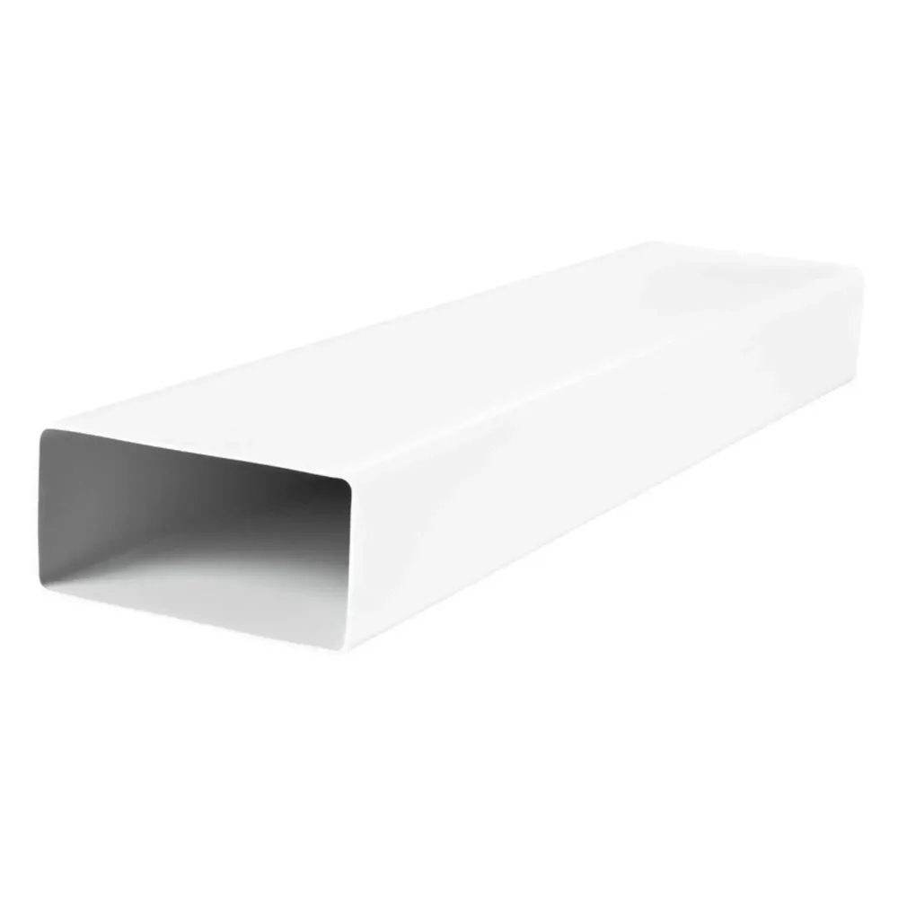 Canal ventilatie plat, Vents 70035, PVC, 120 x 60 mm, L 350 mm