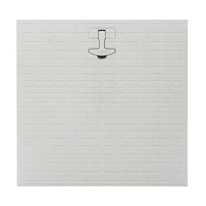 Capac camin monolitic cu maner, polipropilena, 550 x 550 mm