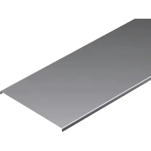 Capac jgheab metalic perforat 100x15x0.6 mm, 3 m