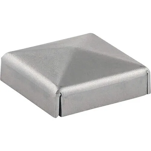 Capac metalic patrat Metaldesign 60x60 mm, pentru tevi