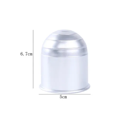 Capac pentru carlig remorcare cromat Ø53mm — imaginea 2