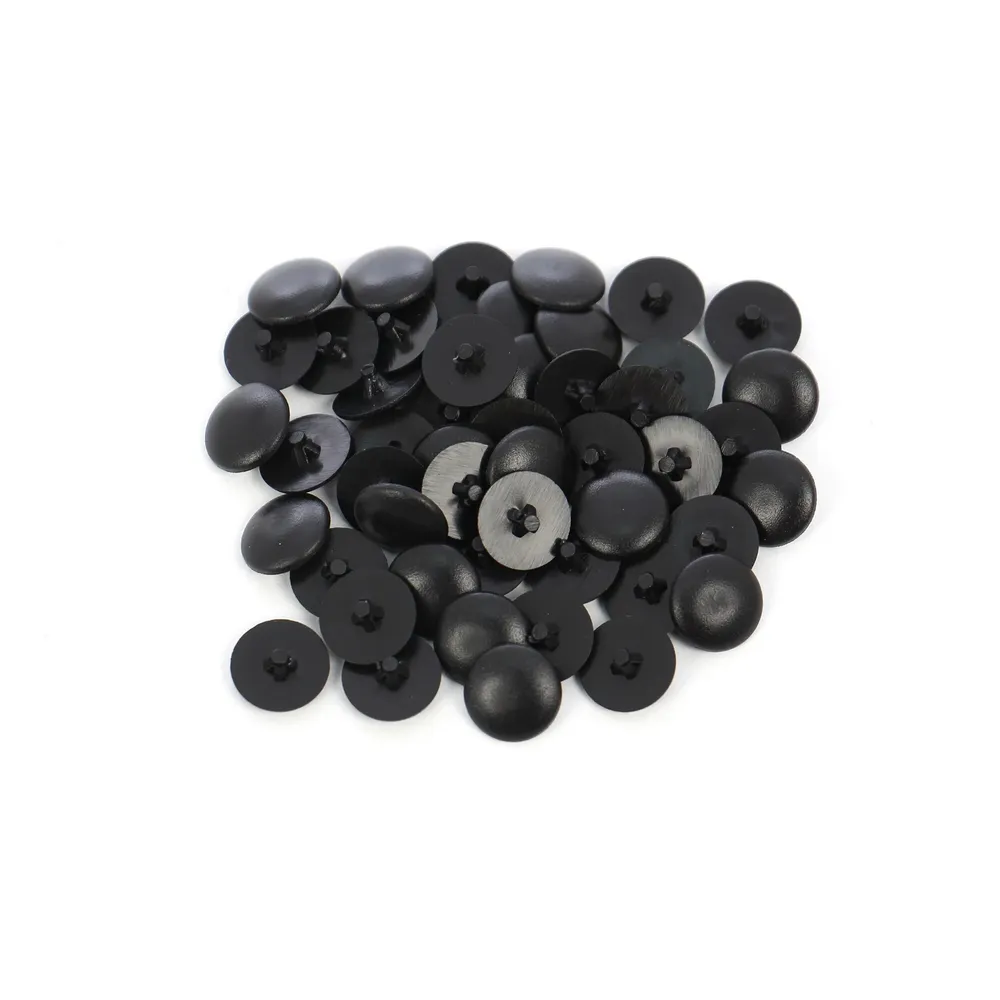 Capac plastic, pentru mascare suruburi mobila, PZ1, negru, set 50 bucati