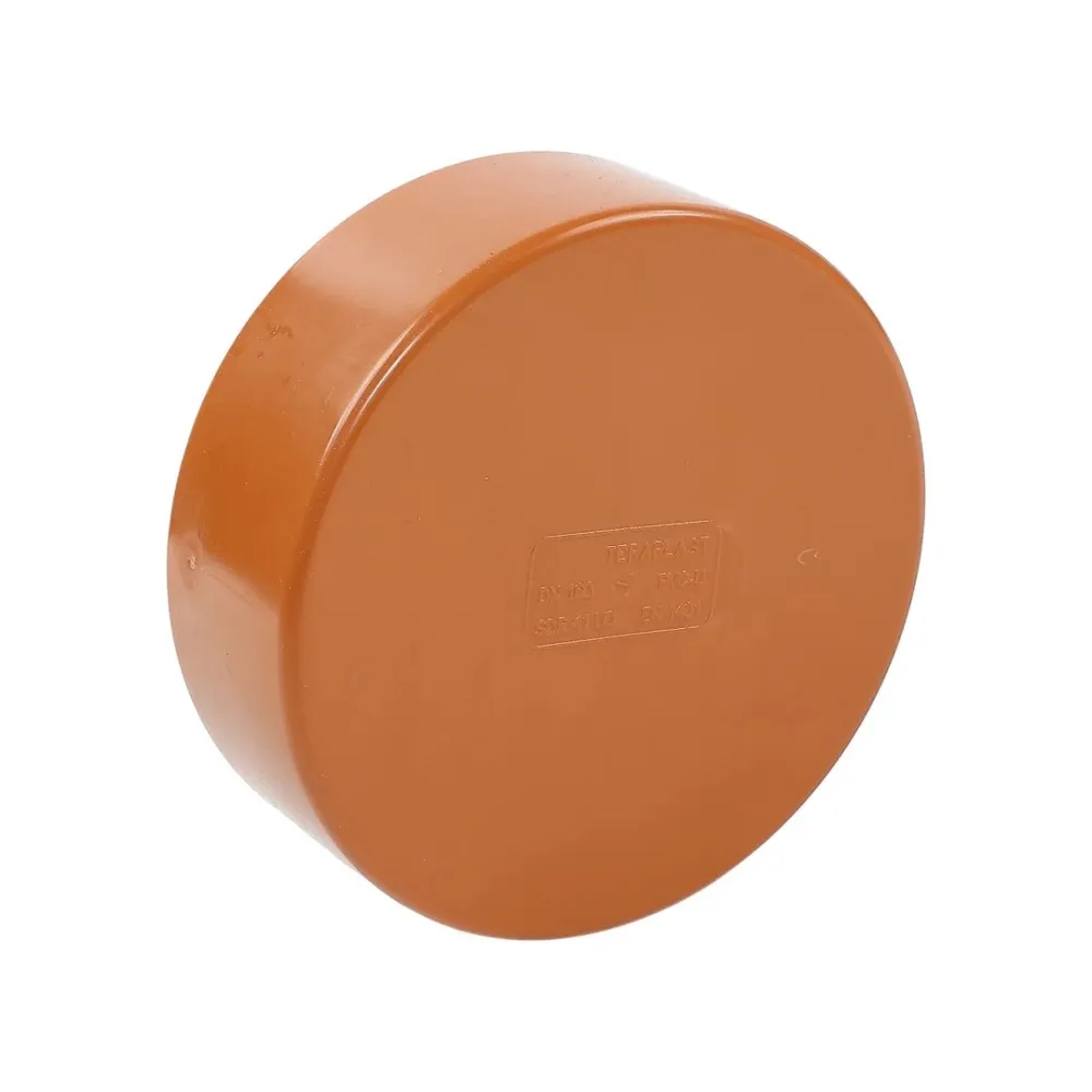 Capac PVC, D 160 mm, portocaliu