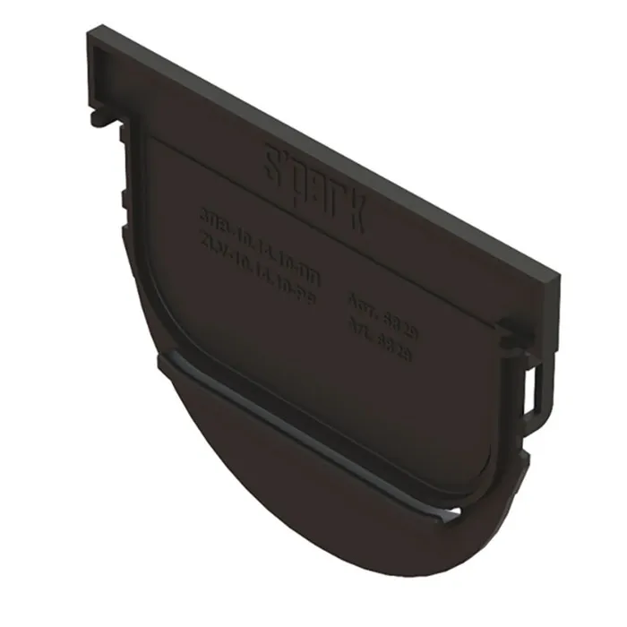 Capac rigola exterioara Vodaland Spark, polipropilena, 110 x 70 x 3 mm