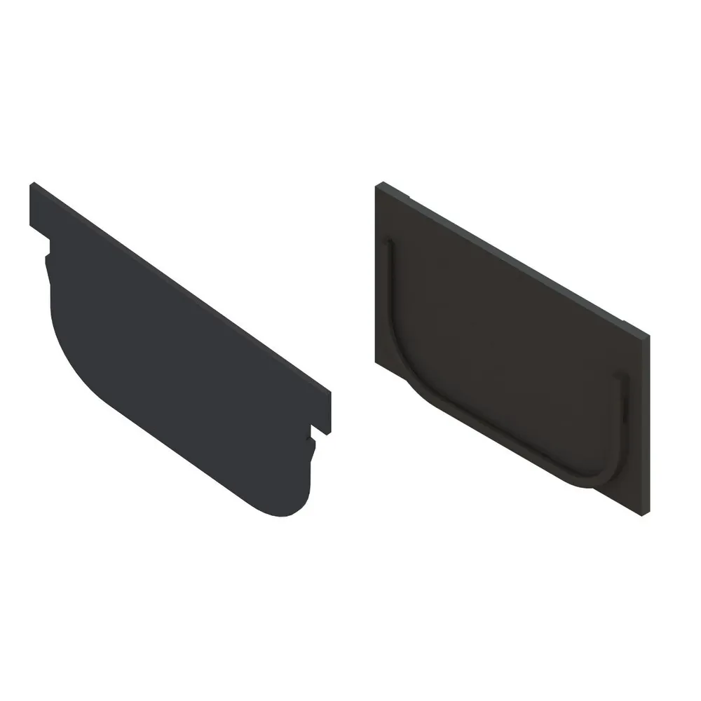 Capac rigola exterioara Vodaland Spark, polipropilena, 125 x 70 x 2 mm, 2 buc/set