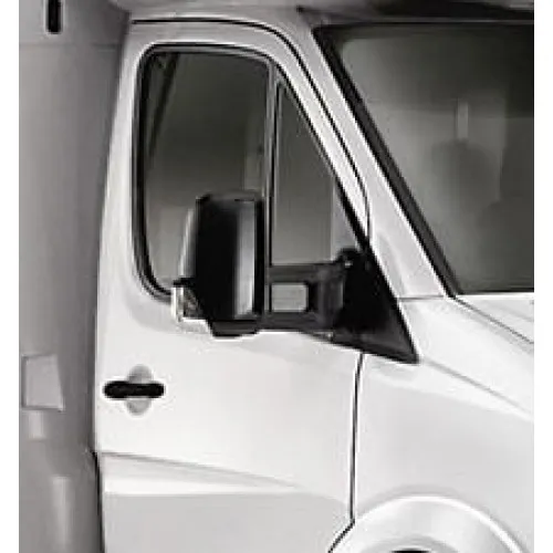 Capac stanga pentru oglinda compatibil Mercedes Sprinter II si VW Crafter 06.2006 -> NEGRU M.S.55 — imaginea 4
