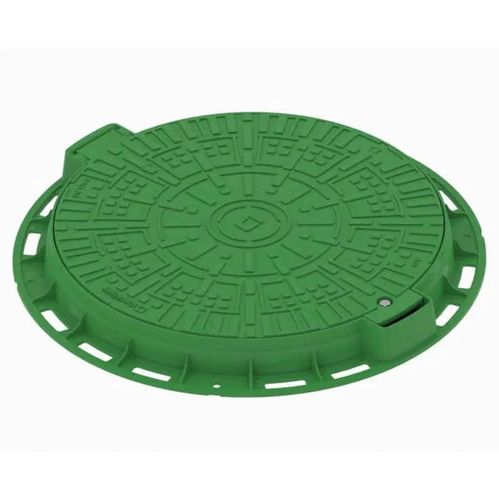 Capac verde rotund pentru gradina, A15, PP, D 800 mm, cu inchizator