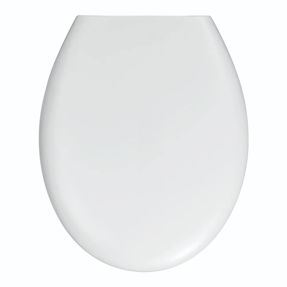 Capac WC Sensea Essential, din plastic, inchidere standard, alb