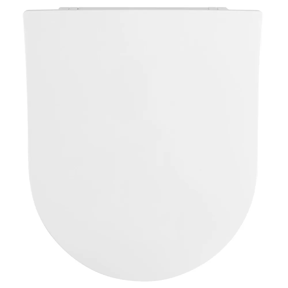 Capac WC Sensea Neo, din duroplast, inchidere lenta, alb