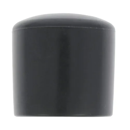 Capace din plastic Tarrox Ø28mm, negru, pachet 4 bucati, pentru picioare de masa rotunde