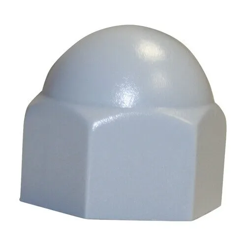 Capace mascare suruburi cu cap hexagonal Dresselhaus M6, plastic gri 10 bucati