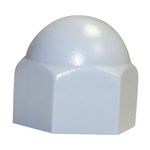 Capace mascare suruburi Dresselhaus, 8mm, plastic alb, set 50 bucati