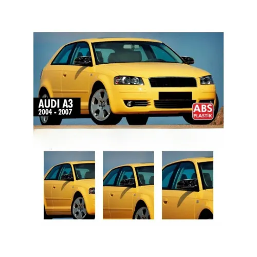 Capace oglinda tip Batman auto compatibile Audi A3 8P 2003-2008 — imaginea 2