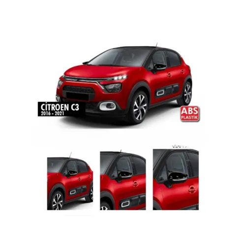 Capace oglinda tip Batman auto compatibile Citroen C3 2016-2021