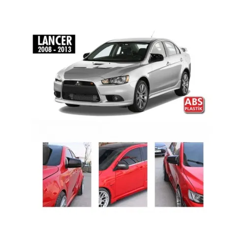 Capace oglinda tip Batman auto compatibile Mitsubishi Lancer X 2007-2017