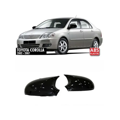 Capace oglinda tip Batman auto compatibile Toyota Corolla E120 2002-2006 fara semnalizare in oglinda