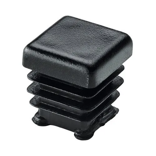 Capace plastic teava patrata Hettich 15x15 mm, 50 bucati