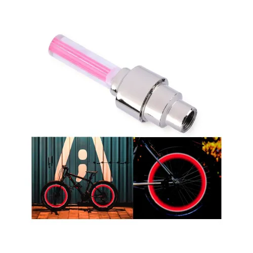 Capace valve auto LED rosu sau albastru 2 bucati — imaginea 4