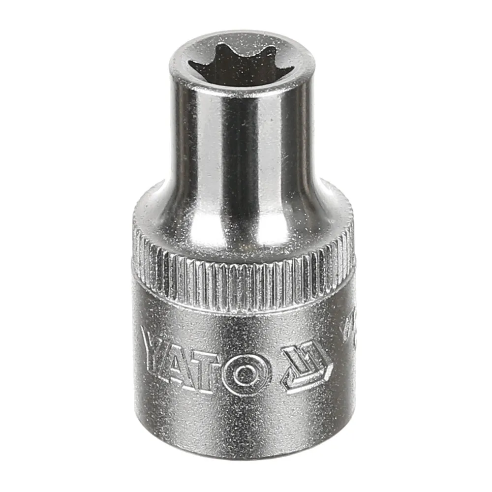 Capat tubulara torx Yato, otel crom-vanadiu, 1/2" - E11