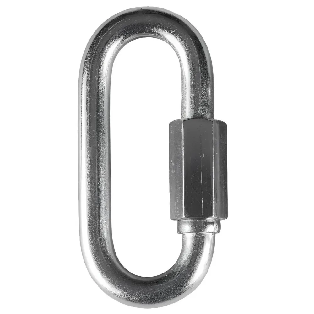 Carabina rapida, din otel zincat, Cablero CD061L06U, grosime 6 mm, 2 bucati