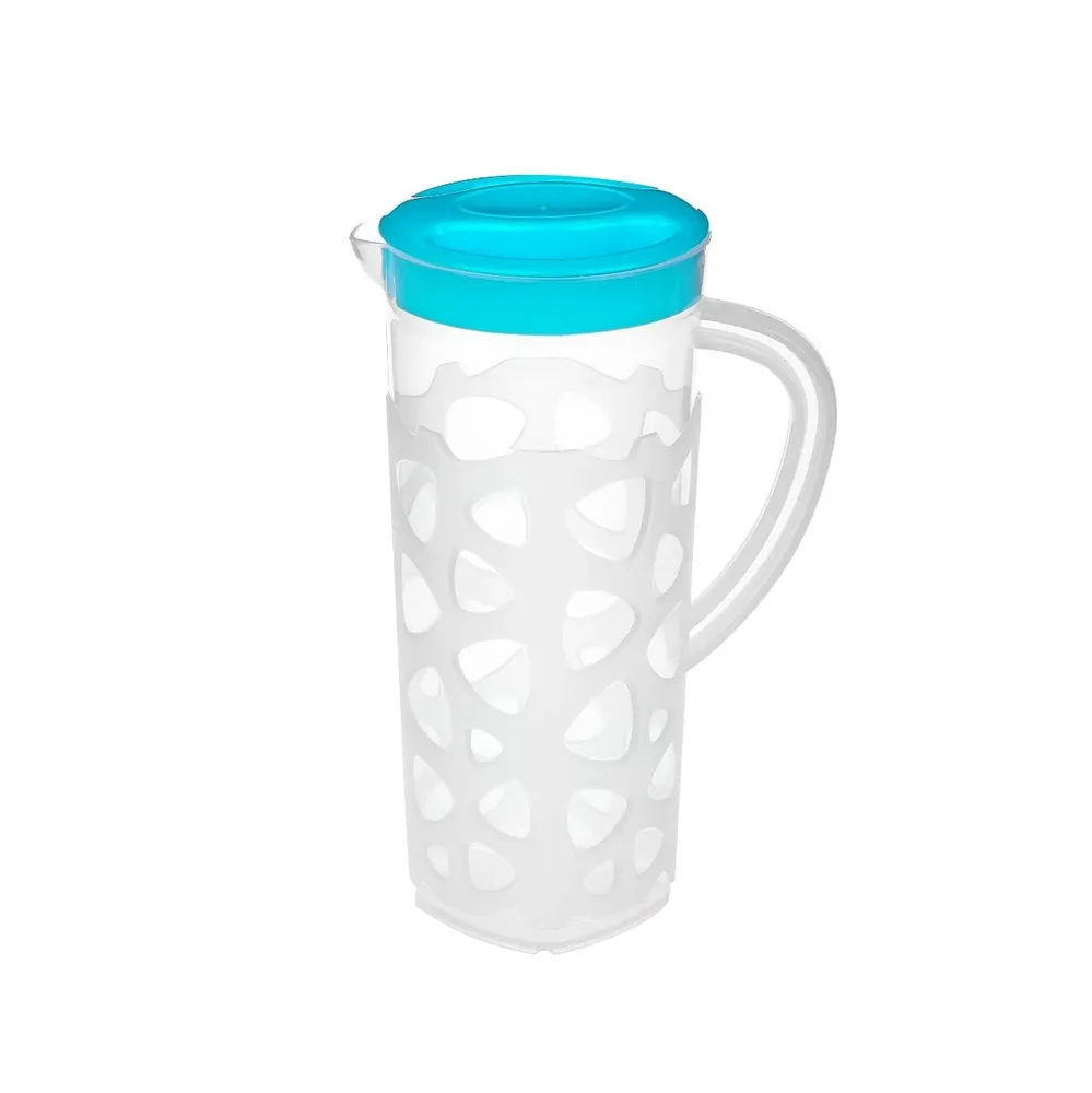 Carafa Venetia 95040, plastic, transparent + bleu, 1, 5 l